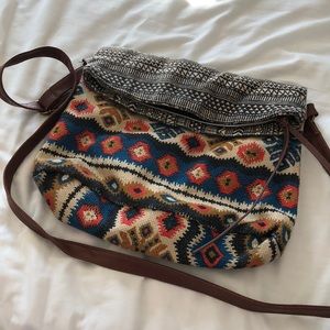 Boho over the shoulder handbag